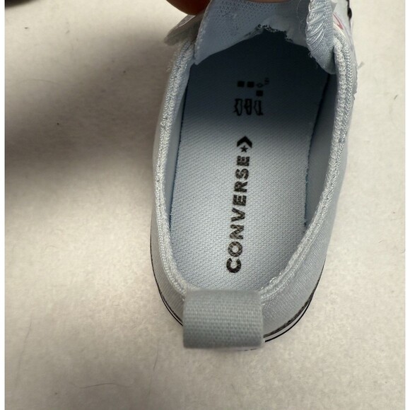 New Converse Chuck Taylor All Star Heart Slip-Ons Size 5  Baby/Toddler - Picture 6 of 12